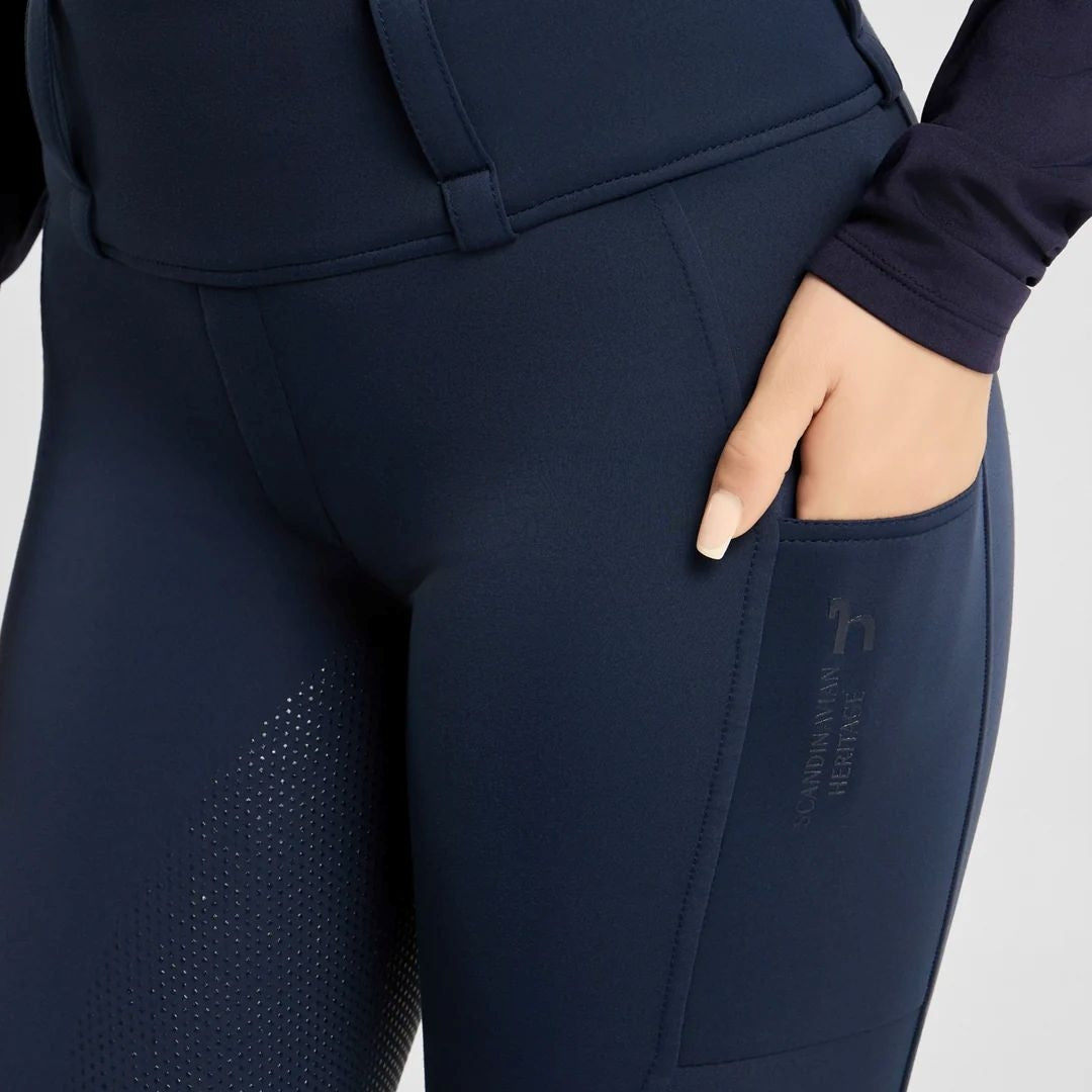 Horze Anya Ladies Thermo Hybrid Full Seat Tights