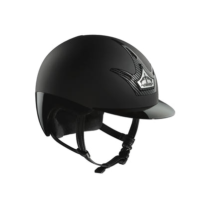 Veredus Vita Carbon Gel GST Matte Riding Helmet with Standard Visor