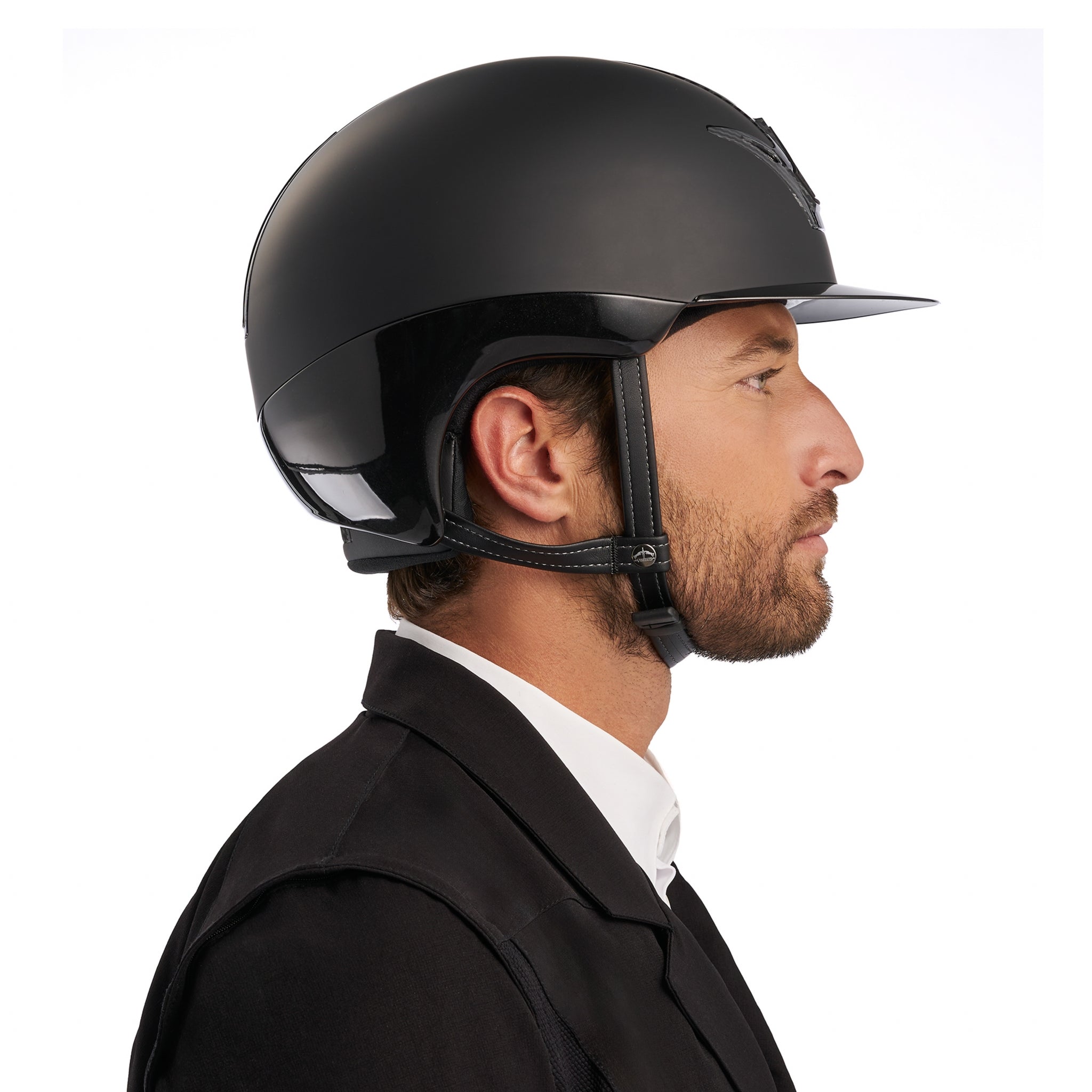Veredus Vita Carbon Gel GST Matte Riding Helmet with Standard Visor
