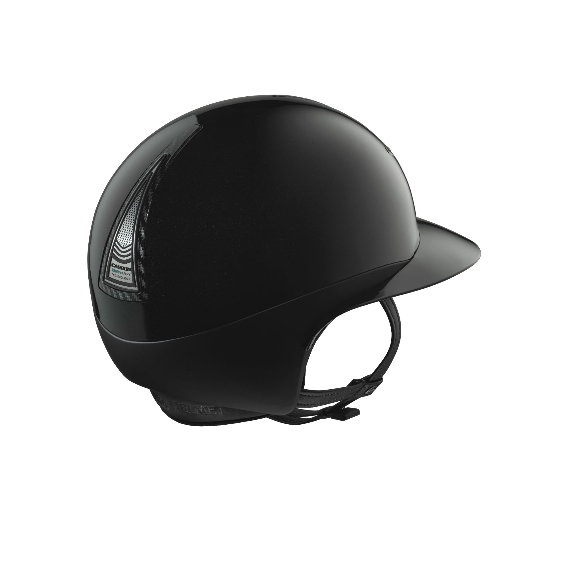 Veredus Vita Carbon GST Glossy Riding Helmet with Wide Visor