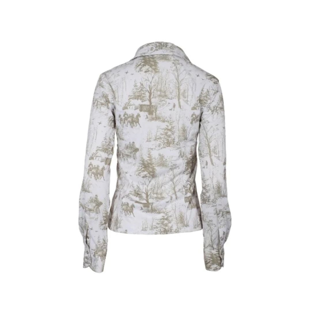 Dapplebay Winter Toile Western Baselayer Top