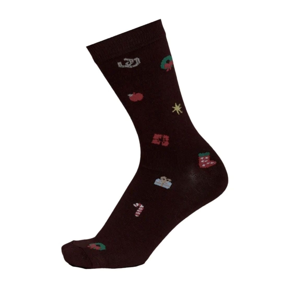 Dapplebay Ladies Holiday Charms Crew Socks