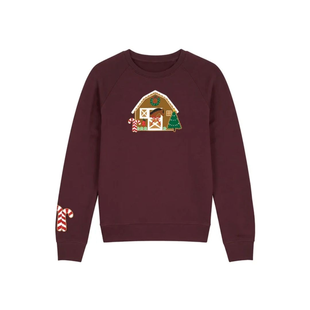 Dapplebay Kids Gingerbread Horse Sweatshirt