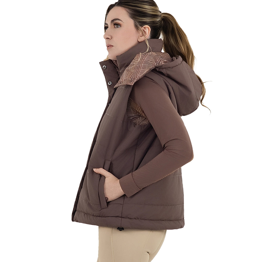 Dapplebay Ladies Reversible Puffer Vest