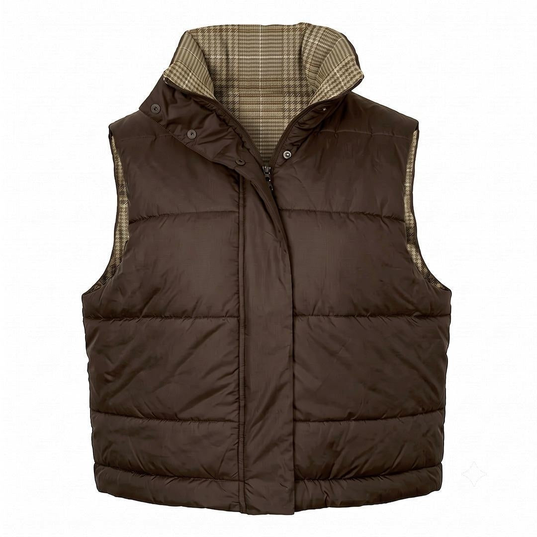 Dapplebay Ladies Reversible Puffer Vest