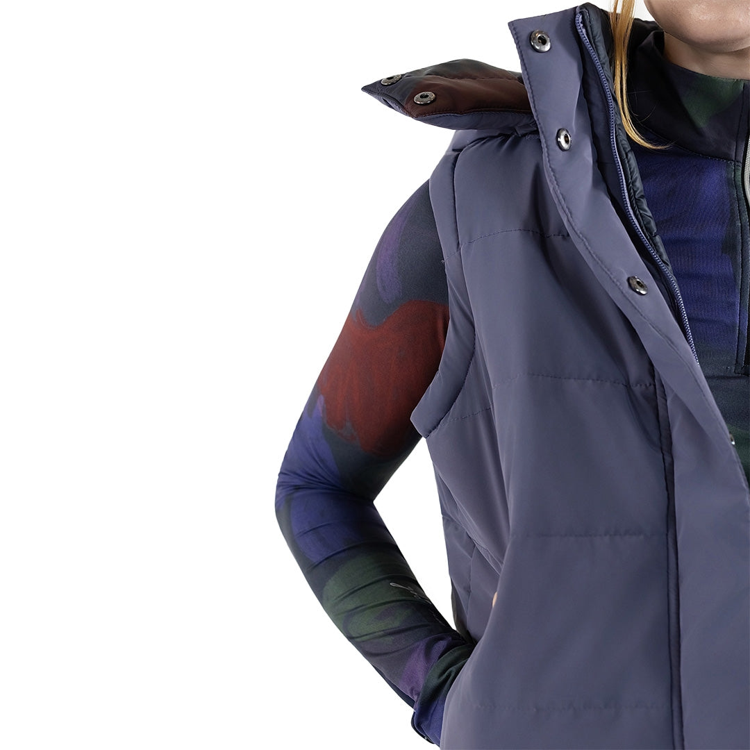 Dapplebay Ladies Reversible Puffer Vest