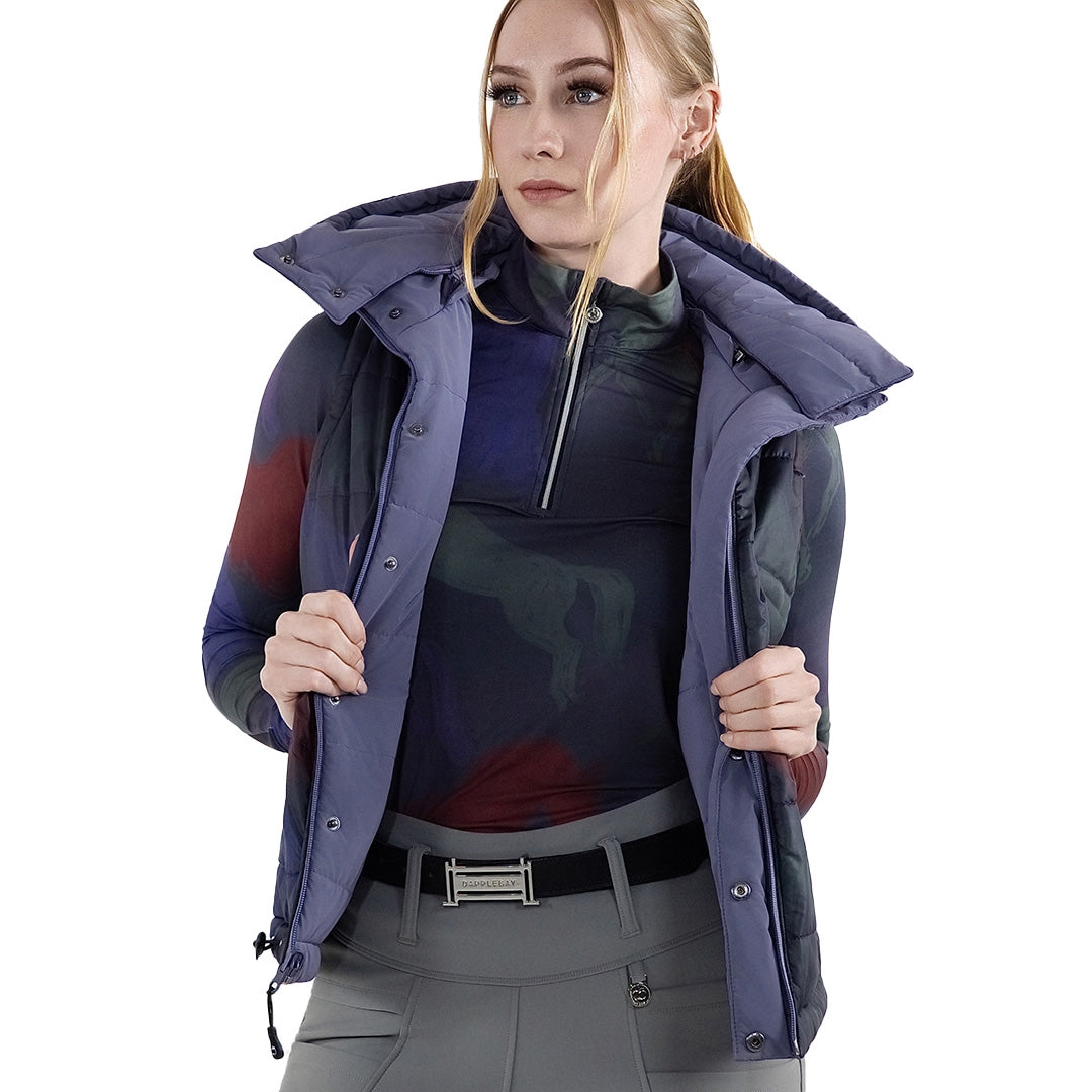 Dapplebay Ladies Reversible Puffer Vest