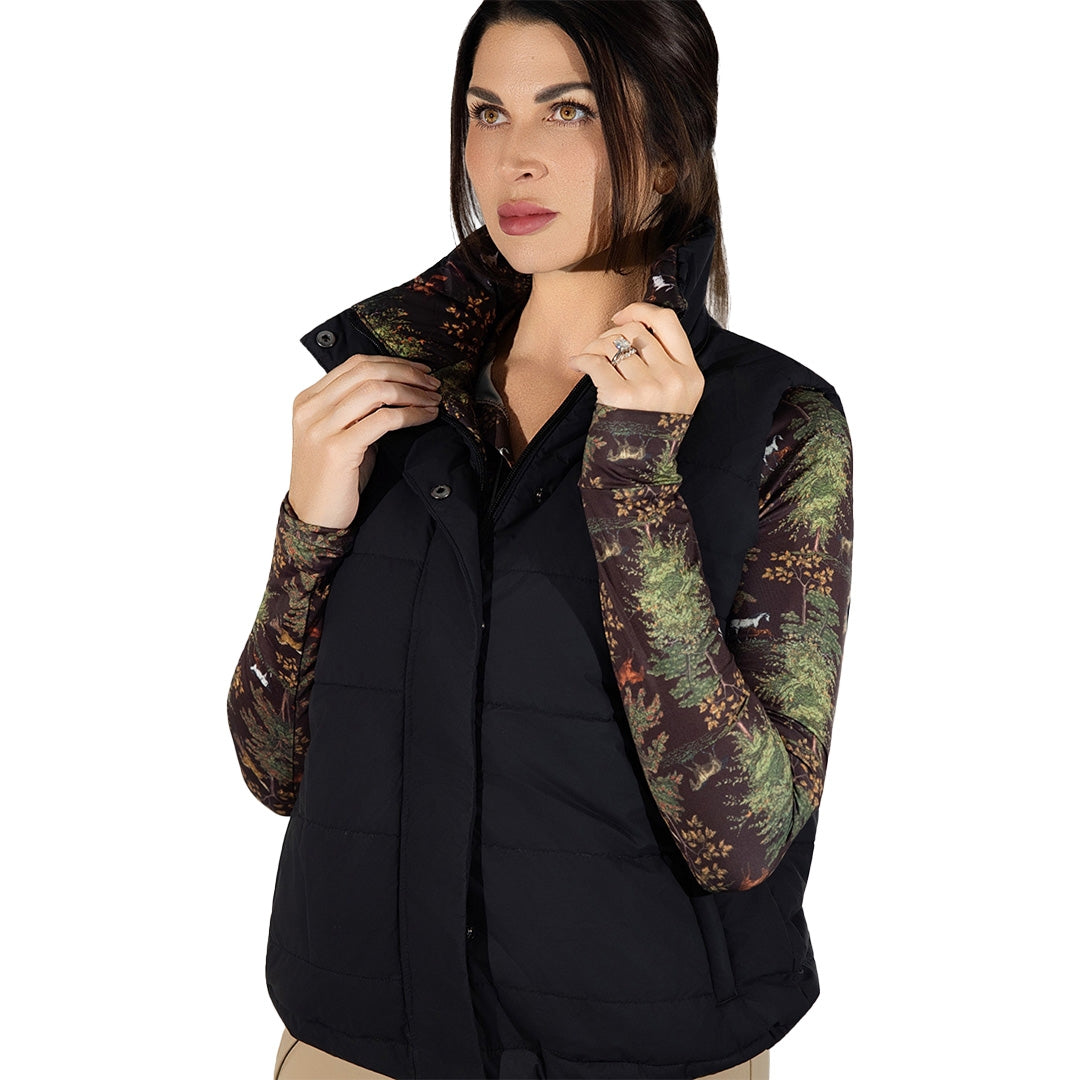 Dapplebay Ladies Reversible Puffer Vest