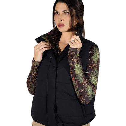 Dapplebay Ladies Reversible Puffer Vest