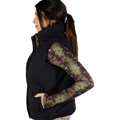 Dapplebay Ladies Reversible Puffer Vest