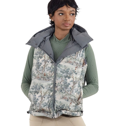 Dapplebay Ladies Reversible Puffer Vest