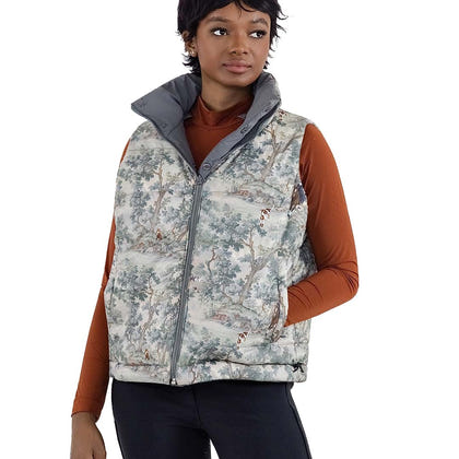 Dapplebay Ladies Reversible Puffer Vest