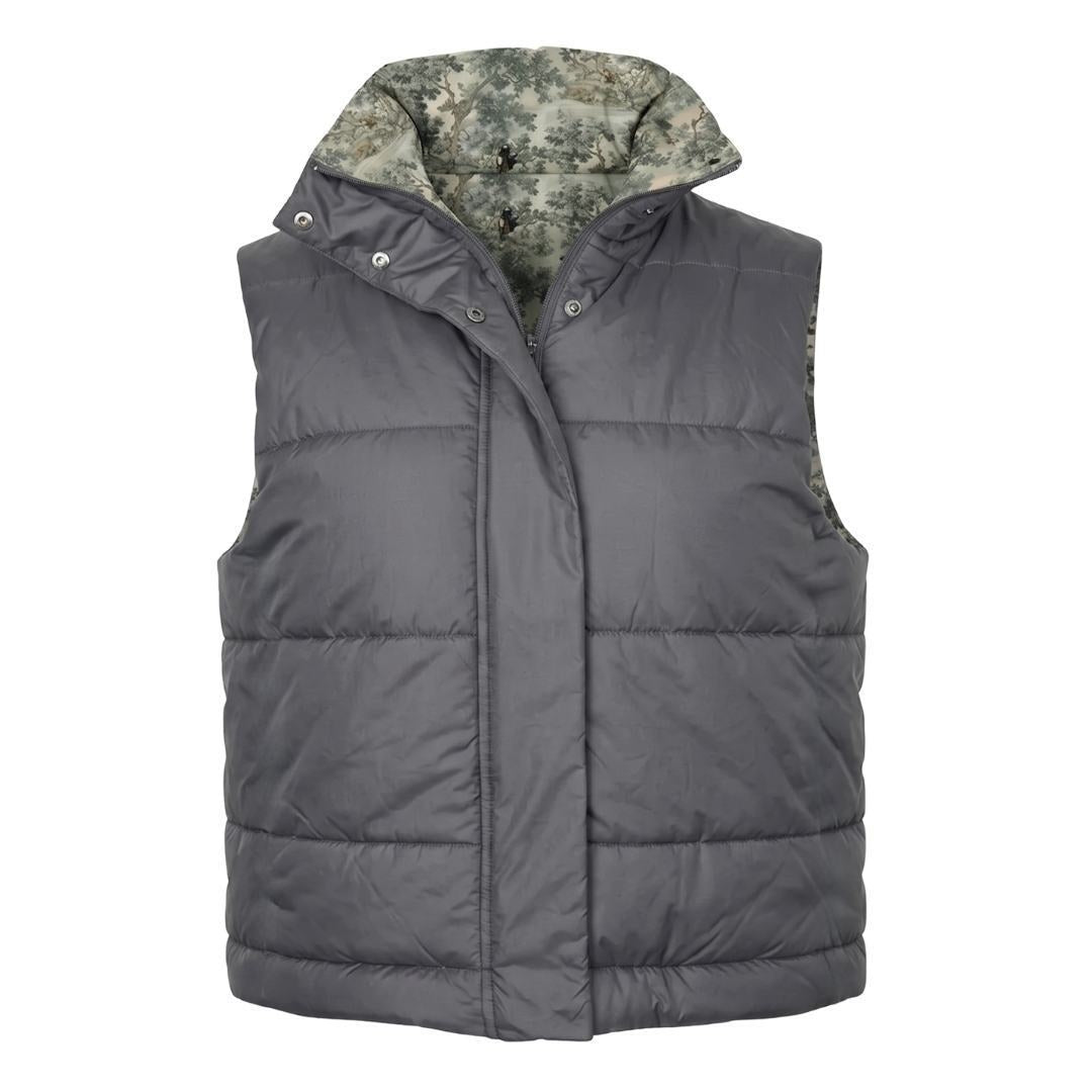 Dapplebay Ladies Reversible Puffer Vest
