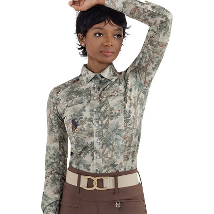 Dapplebay Ladies Hunt Tapestry Western Riding Top