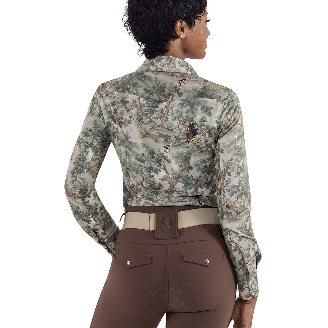 Dapplebay Ladies Hunt Tapestry Western Riding Top