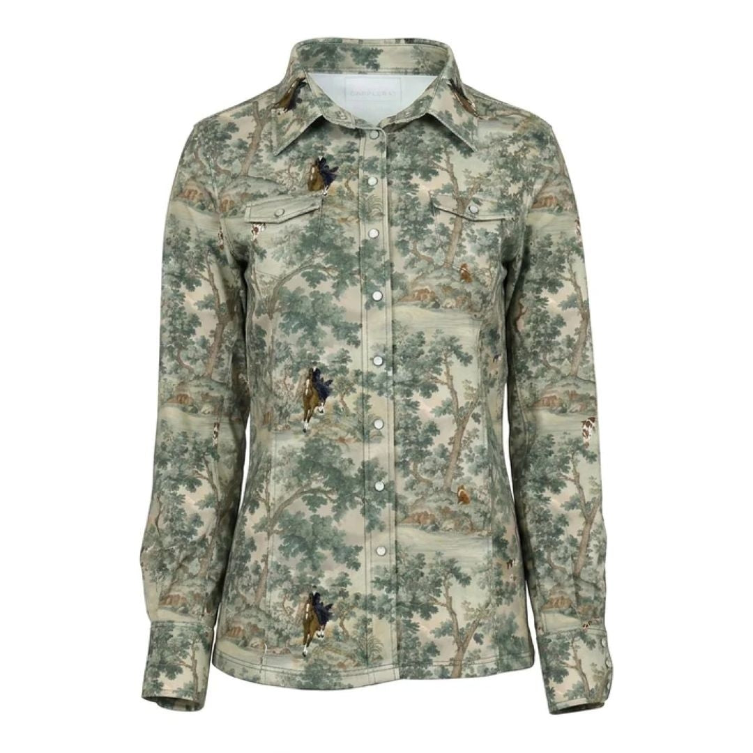 Dapplebay Ladies Hunt Tapestry Western Riding Top