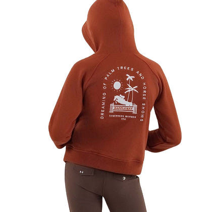 Dapplebay Kids Palm Trees & Horse Shows Hoodie