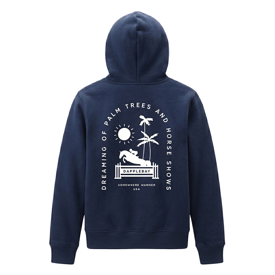 Dapplebay Kids Palm Trees & Horse Shows Hoodie