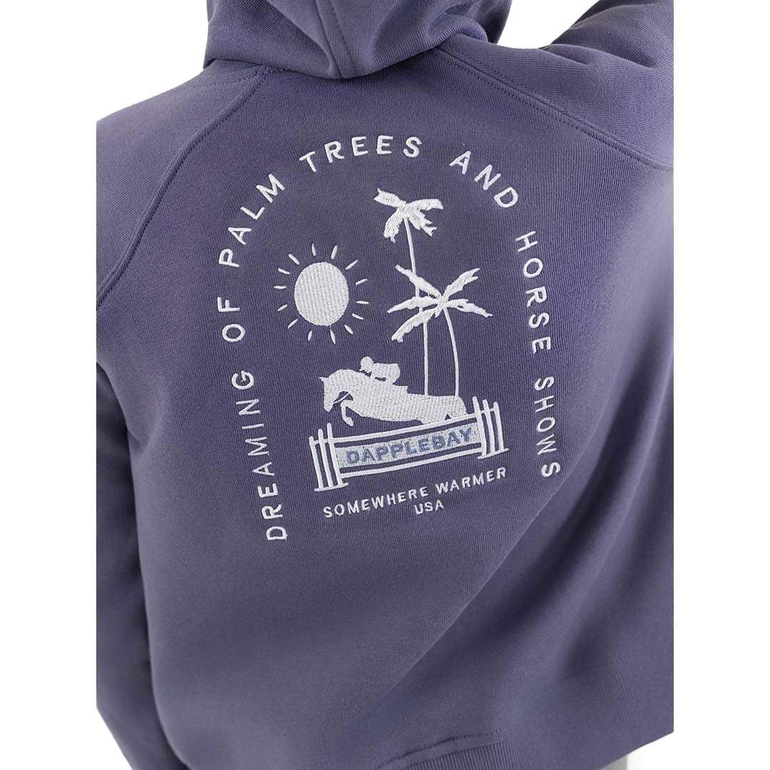 Dapplebay Kids Palm Trees & Horse Shows Hoodie