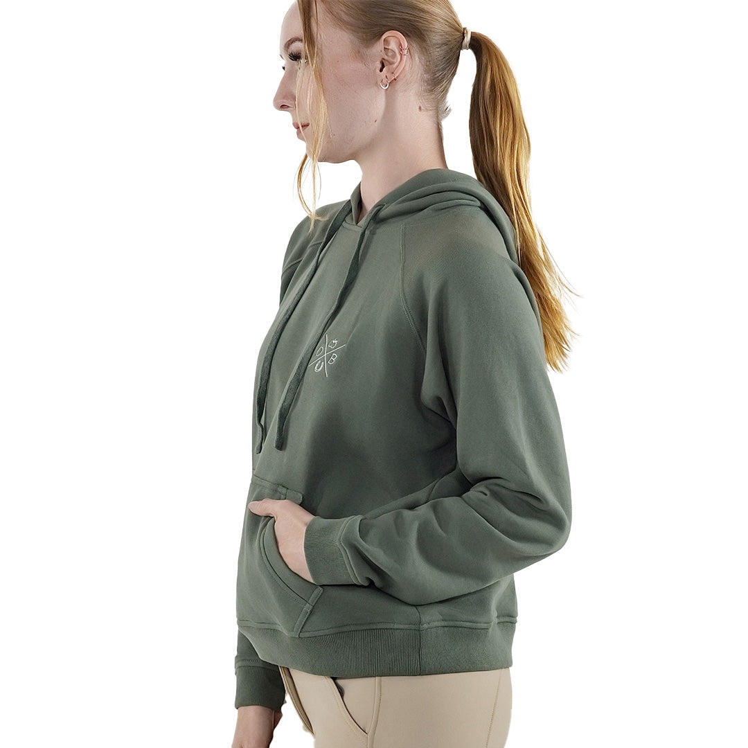 Dapplebay Ladies Palm Trees & Horse Shows Hoodie