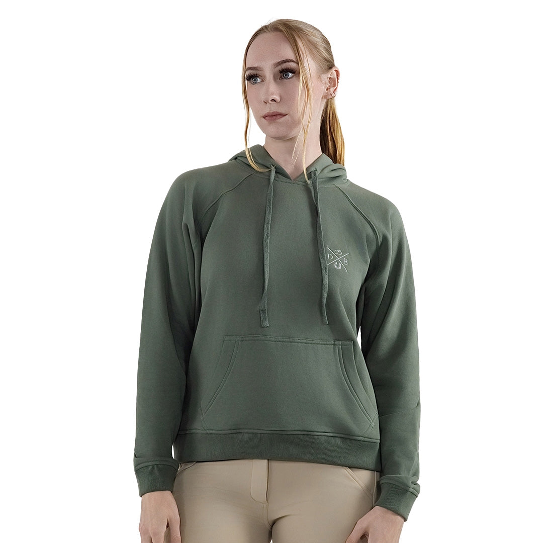 Dapplebay Ladies Palm Trees & Horse Shows Hoodie