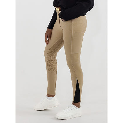 Dapplebay Ladies Pro Ribbed FS Suede Breeches