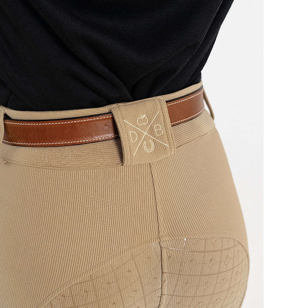 Dapplebay Ladies Pro Ribbed FS Suede Breeches