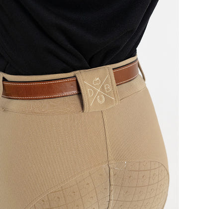 Dapplebay Ladies Pro Ribbed FS Suede Breeches