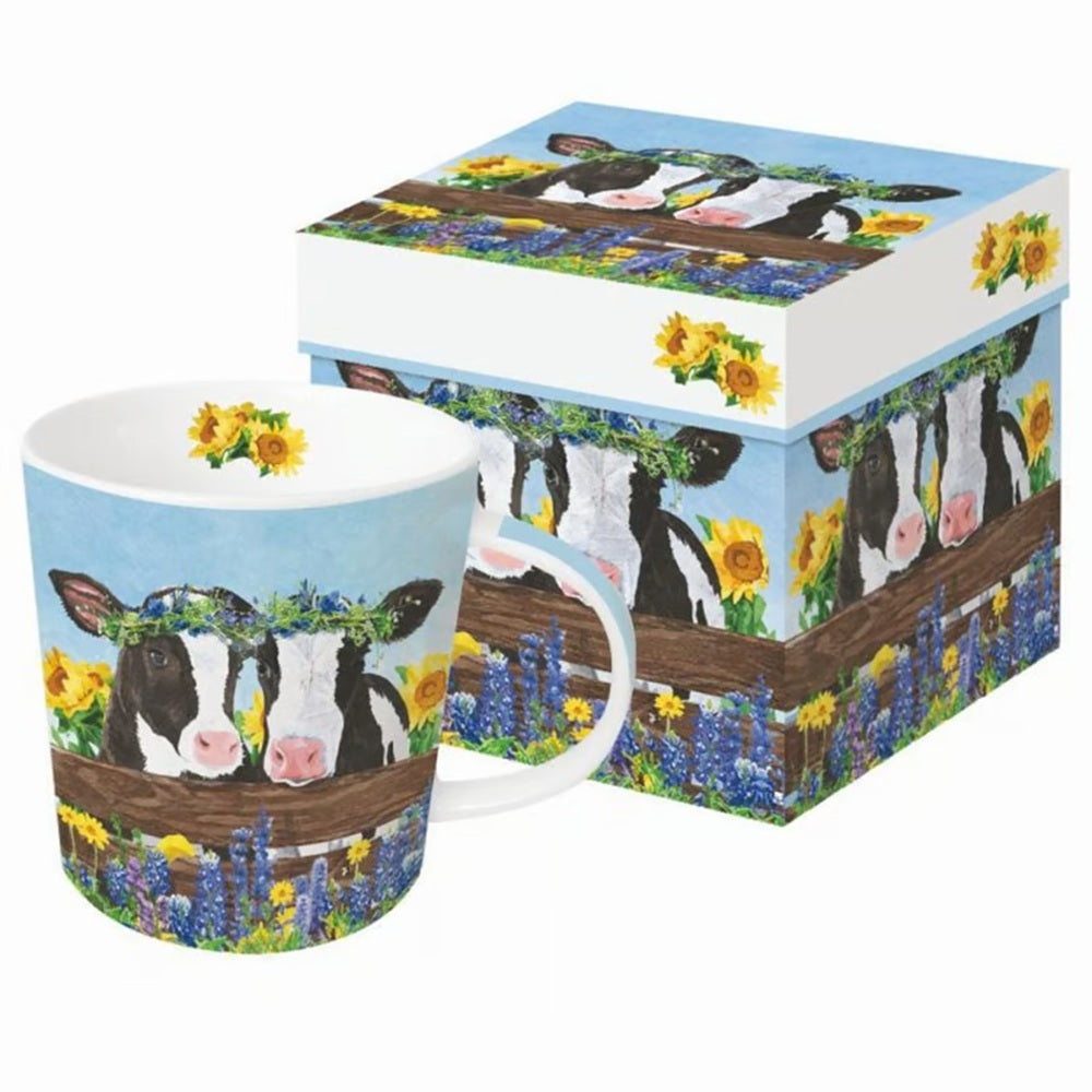 Cow Country Boxed Mug