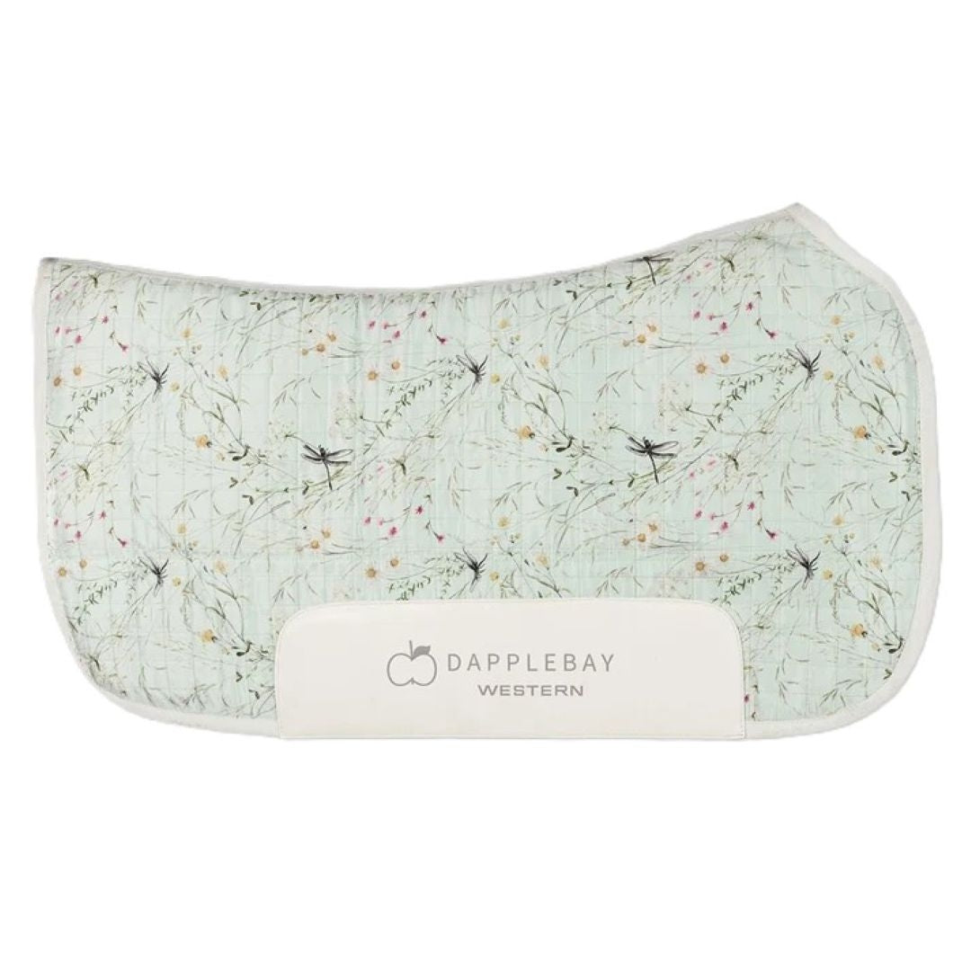 Dapplebay Dragonfly Meadow Western Saddle Pad