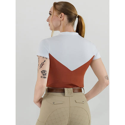 Dapplebay Lady 1/4 Zip SS Show Top
