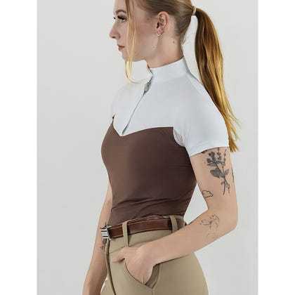 Dapplebay Lady 1/4 Zip SS Show Top
