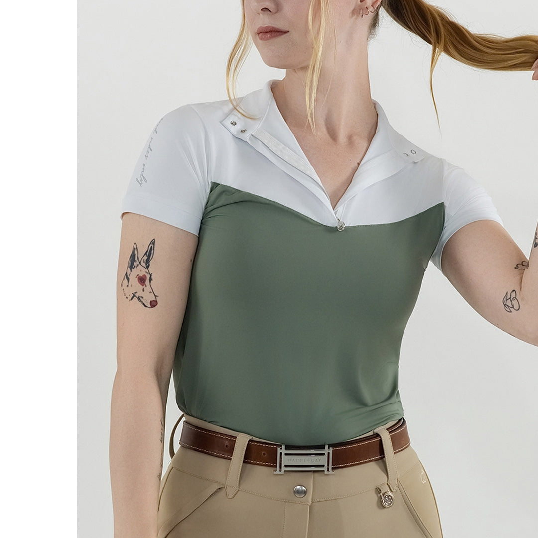 Dapplebay Lady 1/4 Zip SS Show Top