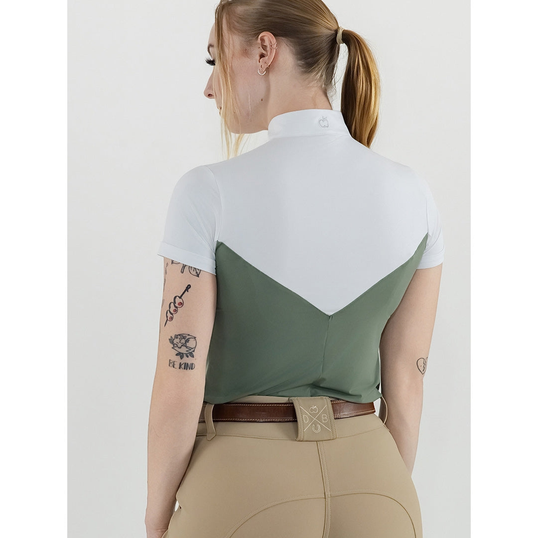 Dapplebay Lady 1/4 Zip SS Show Top