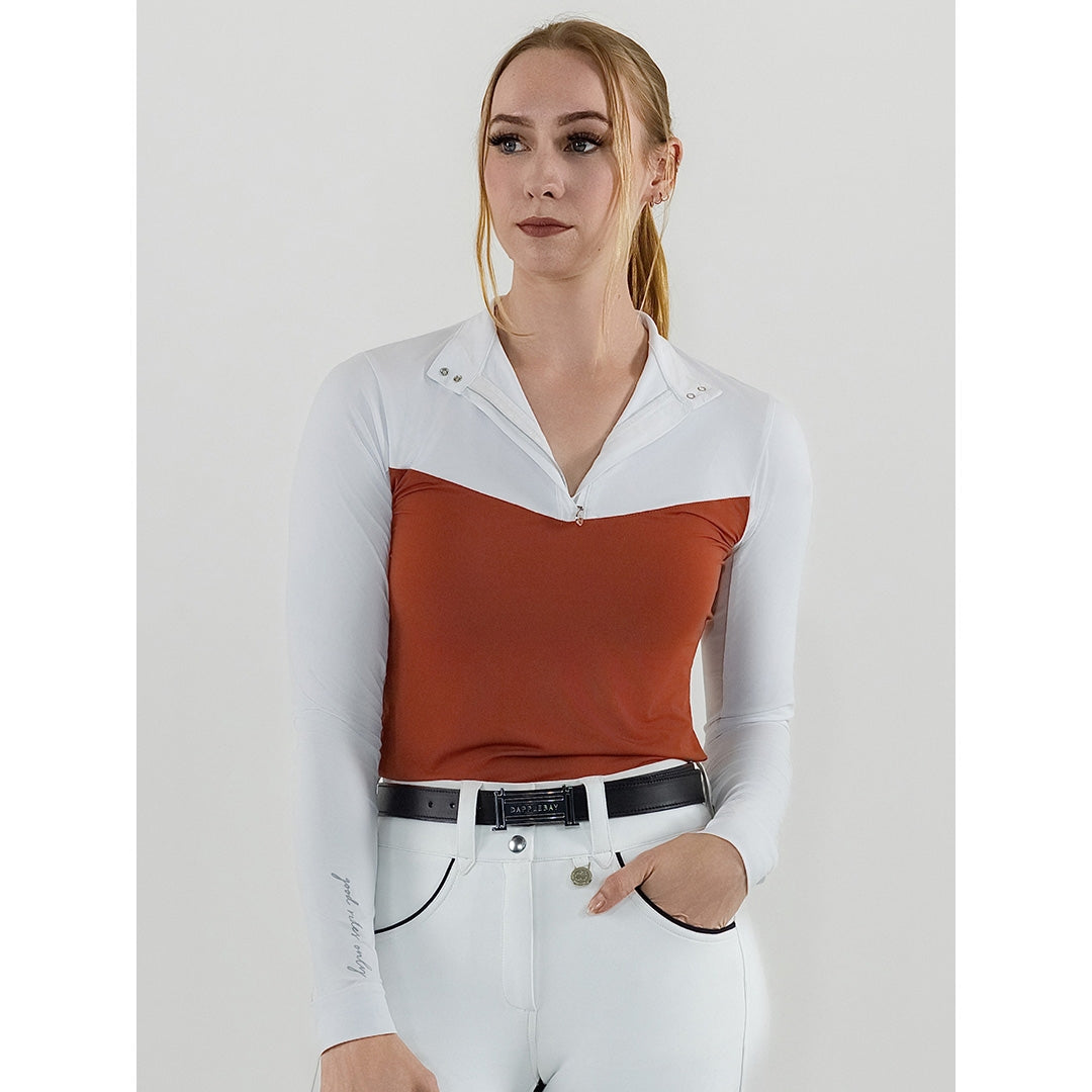 Dapplebay Lady 1/4 Zip LS Show Top