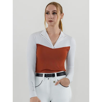 Dapplebay Lady 1/4 Zip LS Show Top