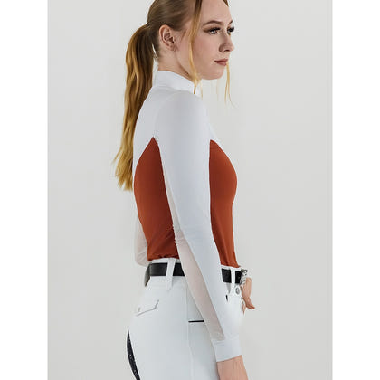 Dapplebay Lady 1/4 Zip LS Show Top
