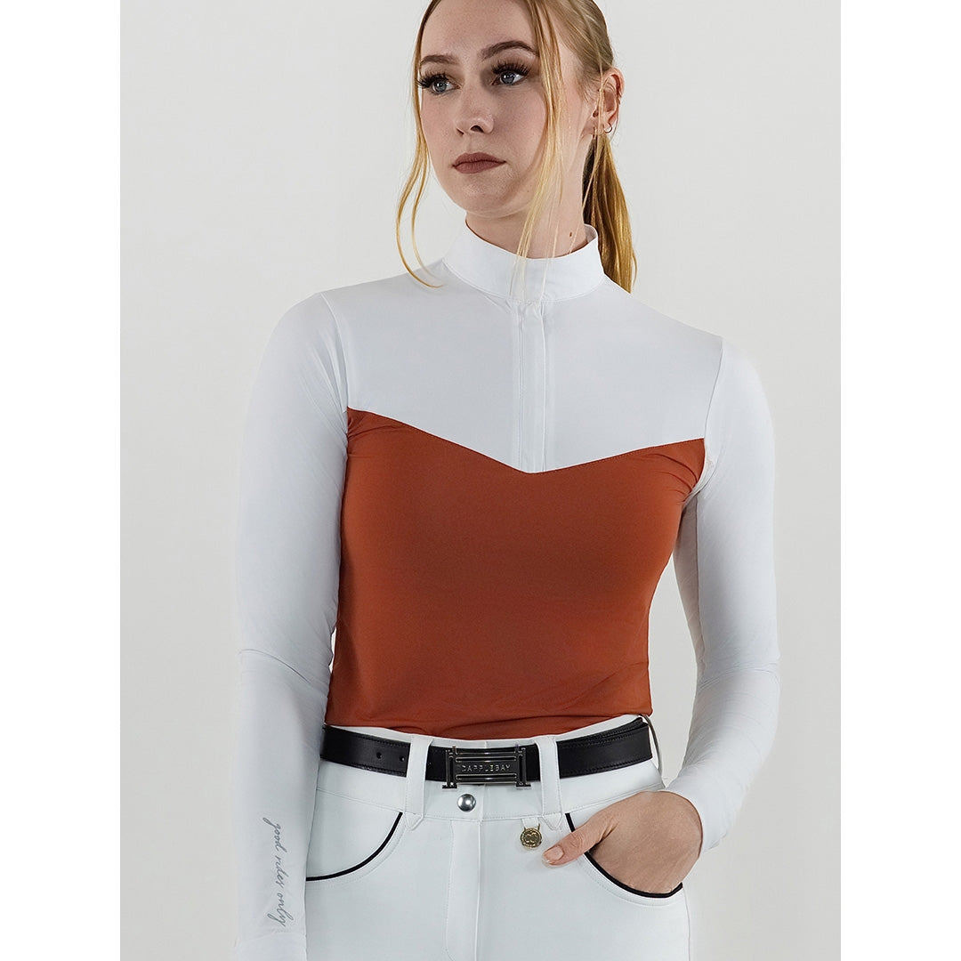 Dapplebay Lady 1/4 Zip LS Show Top