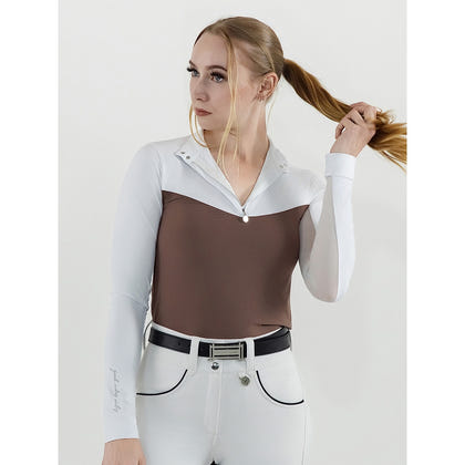 Dapplebay Lady 1/4 Zip LS Show Top