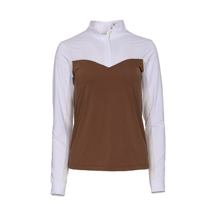 Dapplebay Lady 1/4 Zip LS Show Top