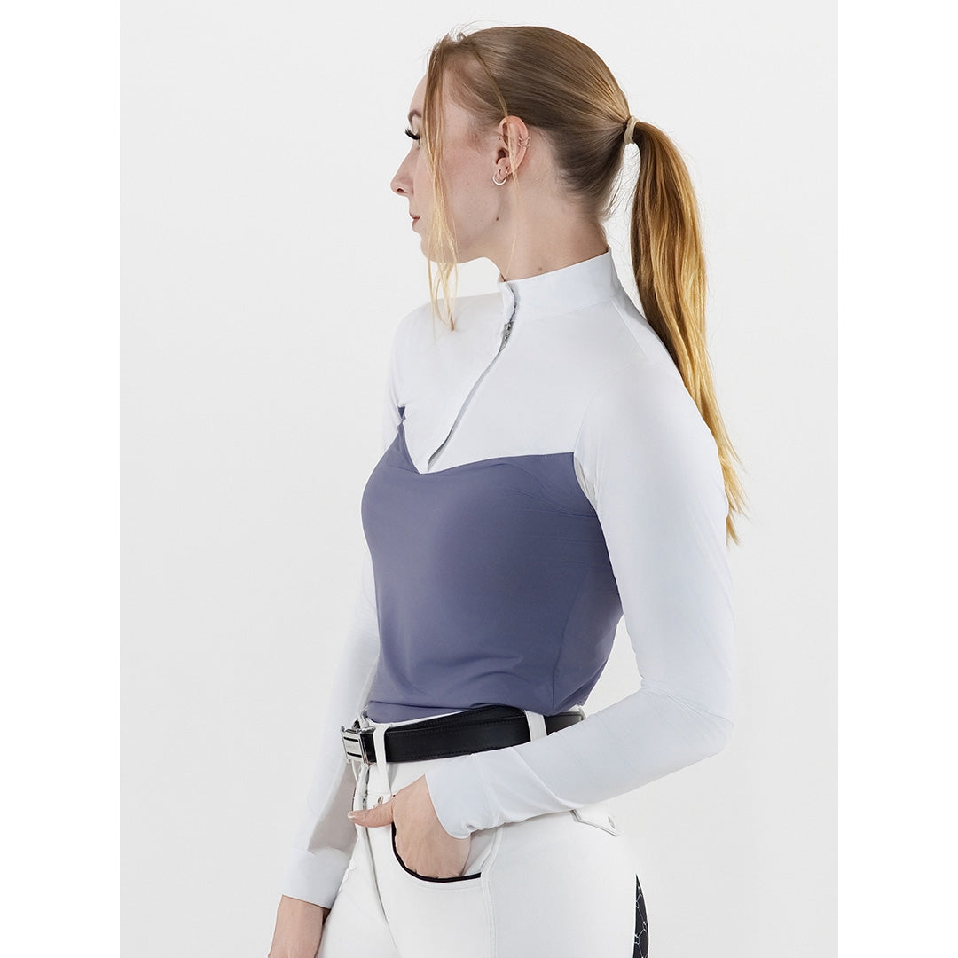 Dapplebay Lady 1/4 Zip LS Show Top
