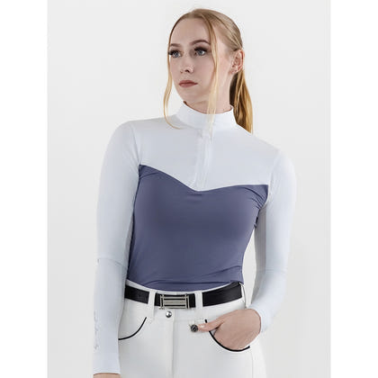 Dapplebay Lady 1/4 Zip LS Show Top