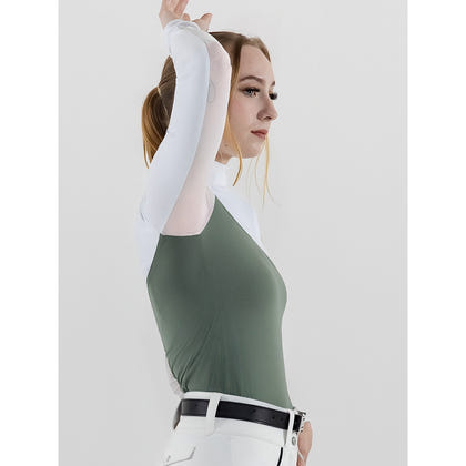 Dapplebay Lady 1/4 Zip LS Show Top