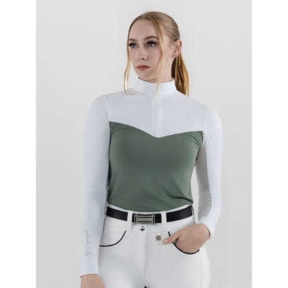 Dapplebay Lady 1/4 Zip LS Show Top