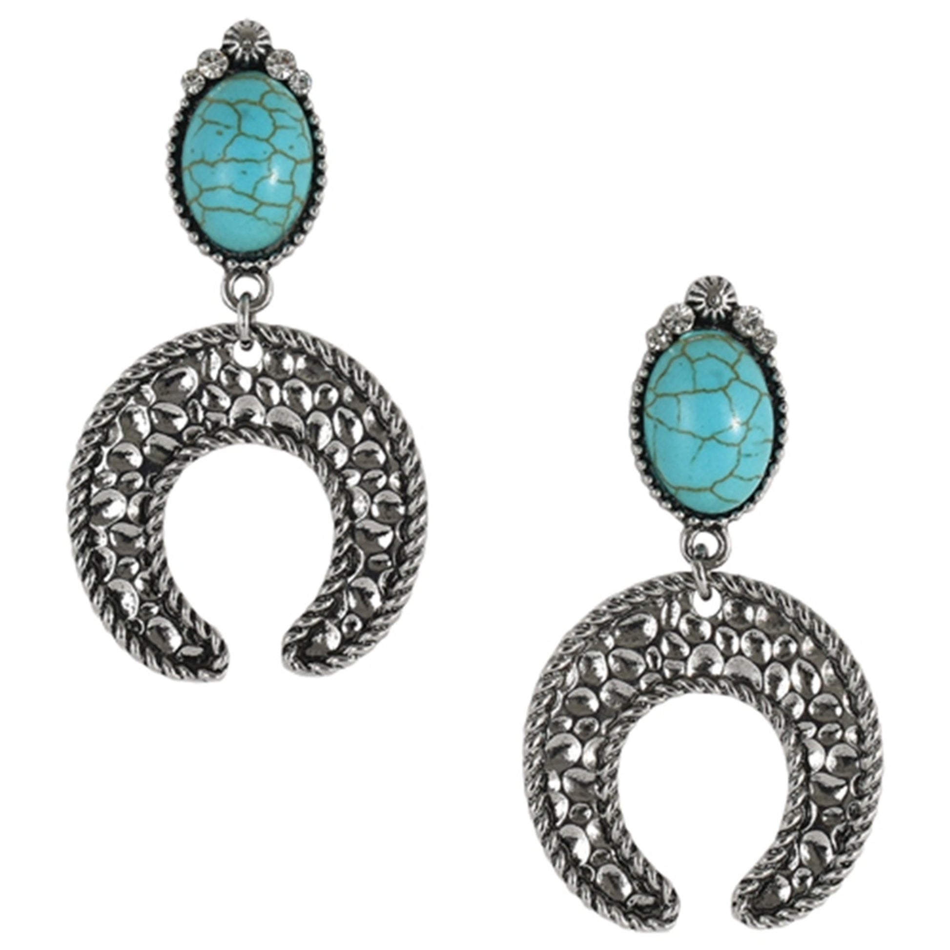 Justin Naja Charm Earrings