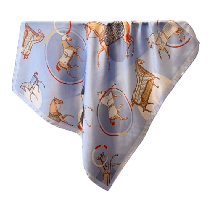 Awst Int'l Horses Circle Blanket Scarf