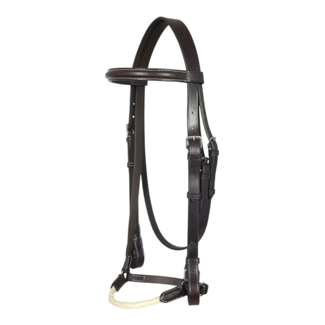 Henri de Rivel Polo Bridle Pro Leather with Nylon Stitching