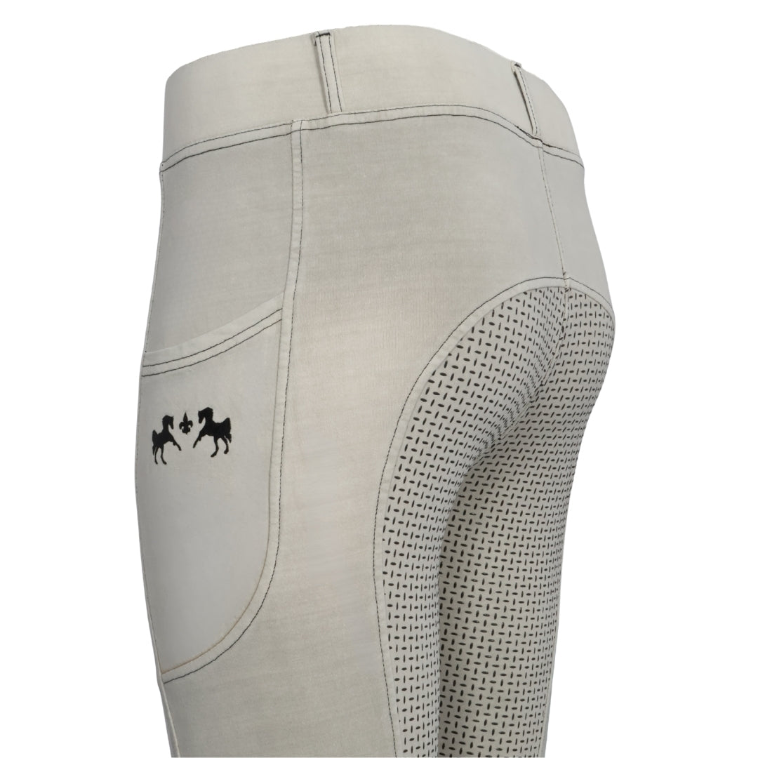 Equine Couture Ladies Silicon FS Tights with Phone Pocket