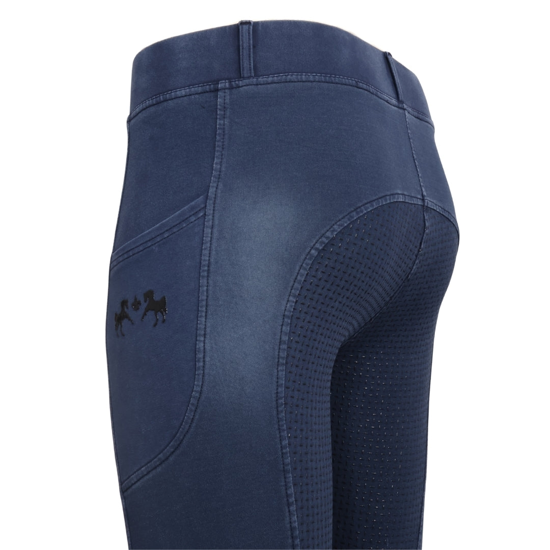 Equine Couture Ladies Silicon FS Tights with Phone Pocket