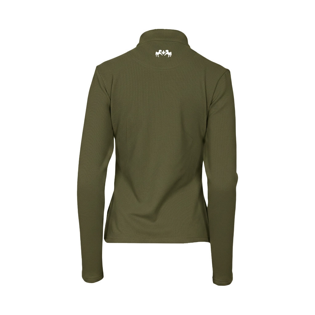 Equine Couture Ladies Fleece Lined Riding Shirt